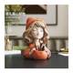 Cute girl pen holder ornament creative office desktop makeup brush storage children room decoration boy girl