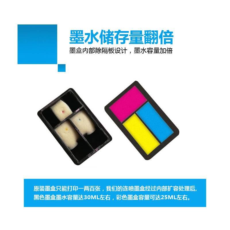 兼容佳能845/846连喷黑彩色墨盒IP2880 MX498 MG2580 2400 2980-图3