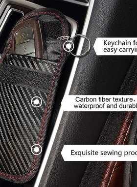2019 Newest Hot 1pc Anti-theft Car Key Fob RFID Signal Block