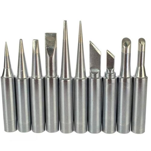 极速10Pcs Lead Free Soldering Iron Tip 900M-T I/B/2.4D/S3/1. - 图0