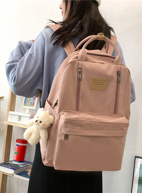 JULYCCINO  Multifunction Double Zipper Women Backpack Teenag