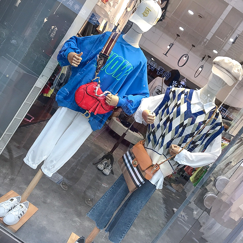 济南服装店模特道具女半全身人台女装店橱窗假人体偶展示架婚纱模 - 图3