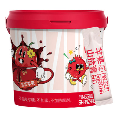 纯梨膏苹果山楂鹊满堂