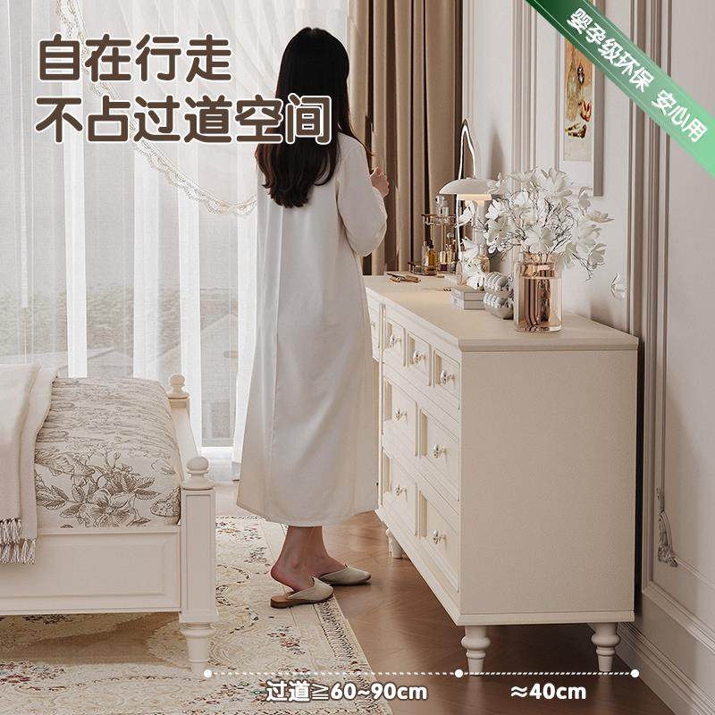 法量式柜复古大化妆桌斗书桌实木主卧美式容五斗柜化妆台一体108,淘宝优惠券,粉丝福利购,淘宝优惠卷