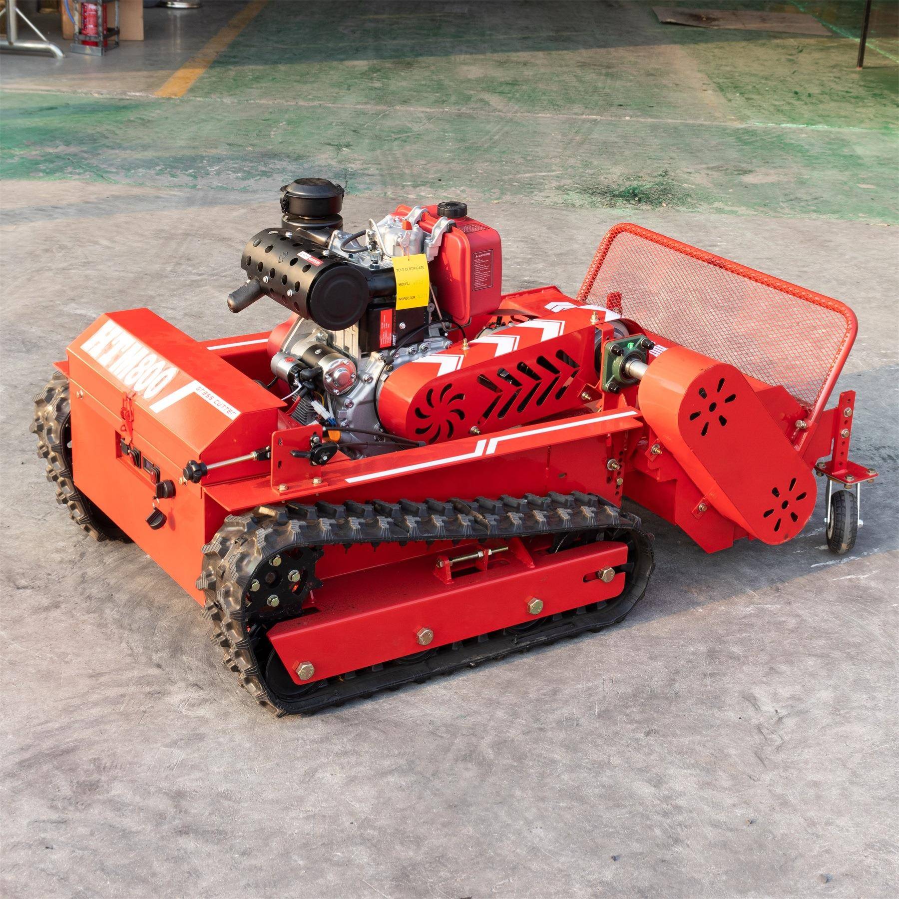 口洲智能遥控PNV割草机08厘米割副柴出油山地剪草机欧果园碎草机 - 图0