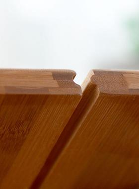 楠竹折叠桌便携小桌子简易折叠餐桌小户型饭桌实木方桌正方形家用