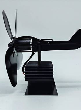 2023新款壁炉风扇燃木炉子热动力空气循环风扇温差发电飞机风扇