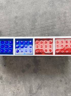 夜间道路施工灯太阳能爆闪灯警示路障闪灯交通信号灯led红蓝闪灯