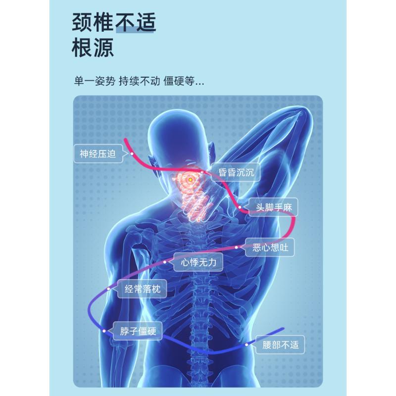 医用颈椎枕治疗颈椎病专用枕头牵引器矫正睡觉护病人专治医疗低枕 - 图2