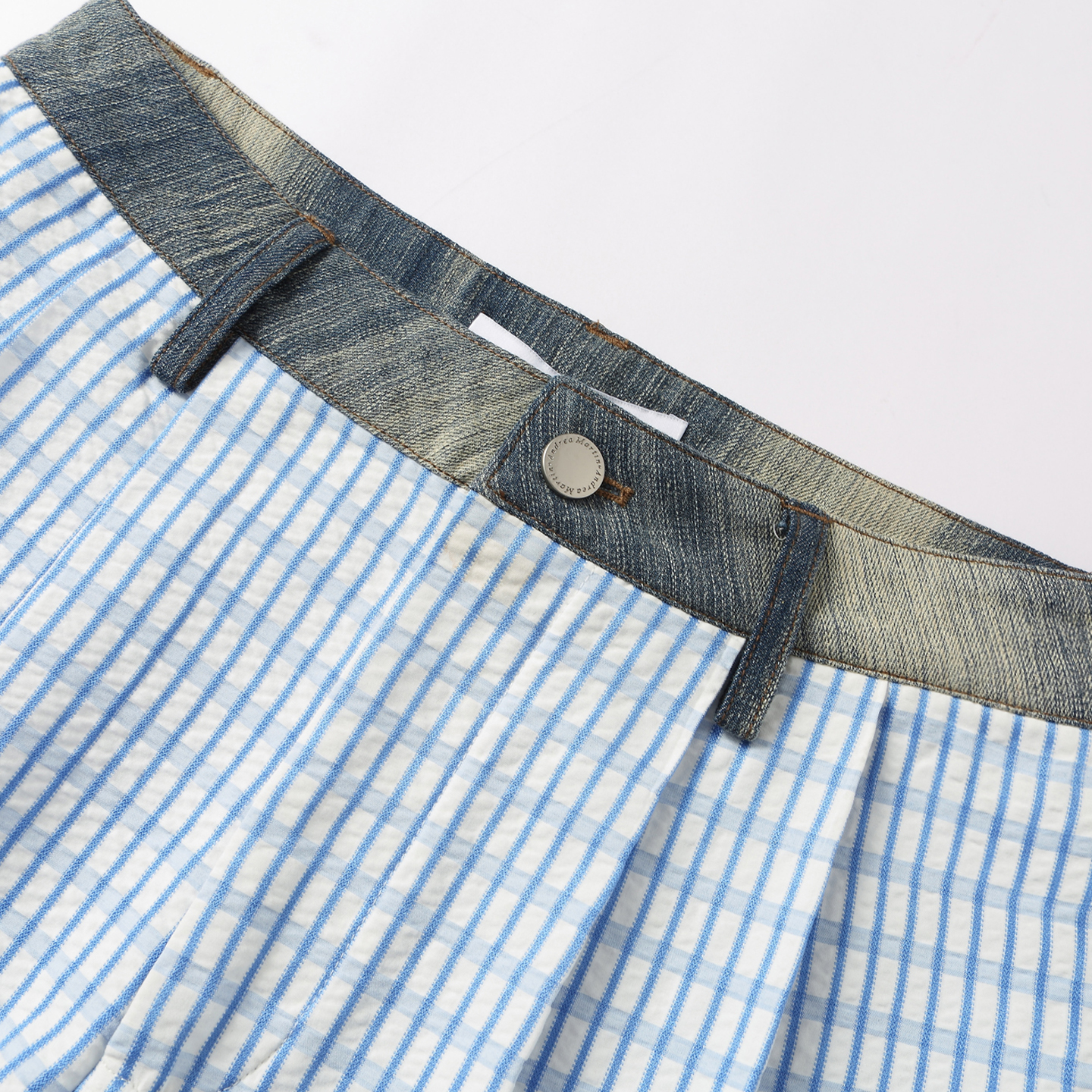 【汪苏泷 陆柯燃同款】ANDREA MARTIN25秋新款格纹衬衫休闲裤套装 - 图3