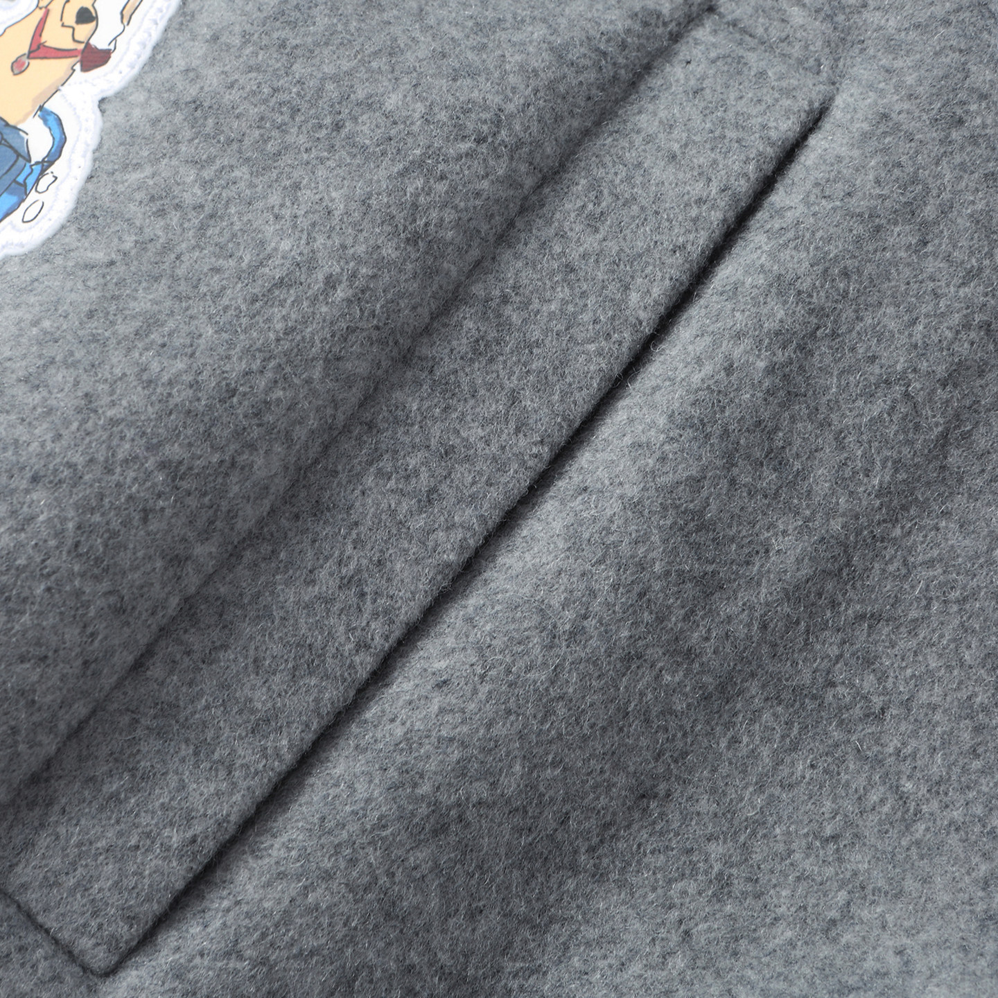 ANDREA MARTIN秋冬新品趣味刺绣贴布连帽宽松休闲保暖卫衣外套,淘宝优惠券,粉丝福利购,淘宝优惠卷