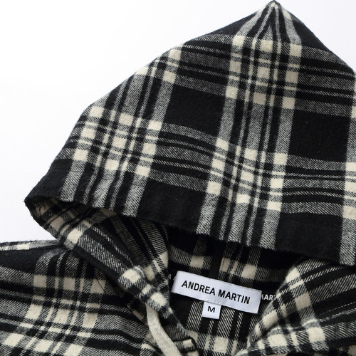 【李晟 汪苏泷同款】ANDREA MARTIN秋冬新款格子衬衫休闲裤套装 - 图2