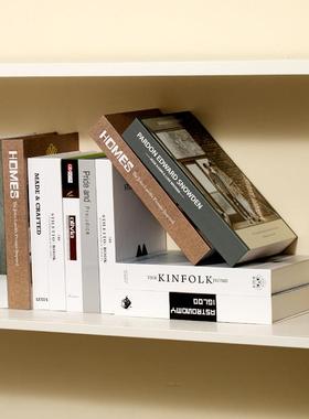 假书装饰品仿真书摆件轻奢酒柜书柜书架展示柜桌面INS拍照道具