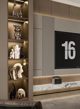 贝汉美高客厅电23062501视柜摆件酒柜软装饰品创意奢套轻装陶瓷档