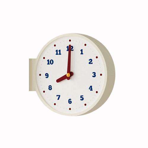 TSC1-1时尚极简钟挂钟客厅表2025新款时覆古时钟转角双挂钟挂钟面 - 图3