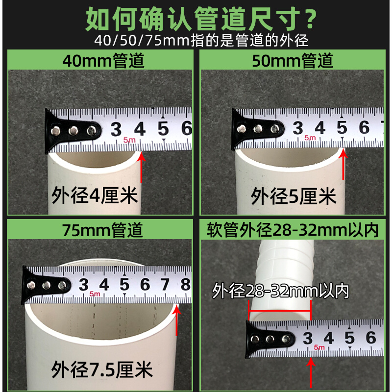 地漏防臭器下水管防臭盖下水道堵口器返反味神器密封圈封口盖防虫 - 图2