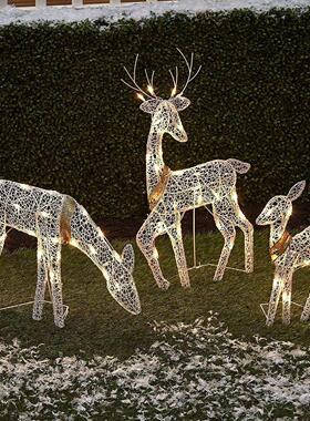 3-PieceSet2DWaterproofPluginReindeer铁艺模具鹿三口之