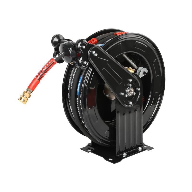 卡维特高压水鼓卷管器气鼓黄油水管自动伸缩收卷盘器风炮管洗车机 - 图3