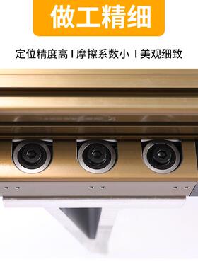 型号CF60同步带弯折系列线性模组滚珠丝杆直线模组工作滑台