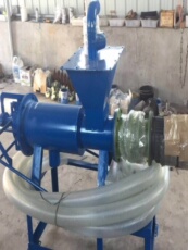 Складные машины 家用沼粪池粪便干湿分离机 电动自吸式固液分离机 鸽粪处理设备