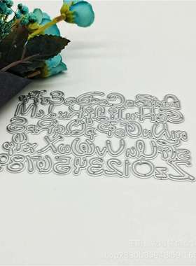 diy digital letter cardboard metal carbon steel knife die em