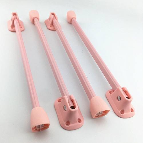 加长折叠桌脚床上桌脚马蹄脚折叠桌脚配件小桌子腿懒人桌脚塑料 - 图1