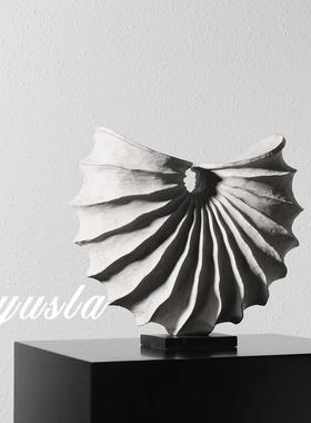 简约意式软装饰品样板房间玄关柜客厅电视柜餐边柜别墅办公室摆件