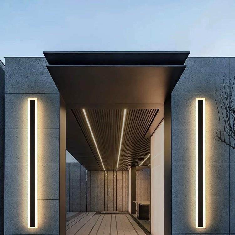户外壁灯长条防水led现代简约一字别墅庭院客厅卧室床头通用壁灯,淘宝优惠券,粉丝福利购,淘宝优惠卷
