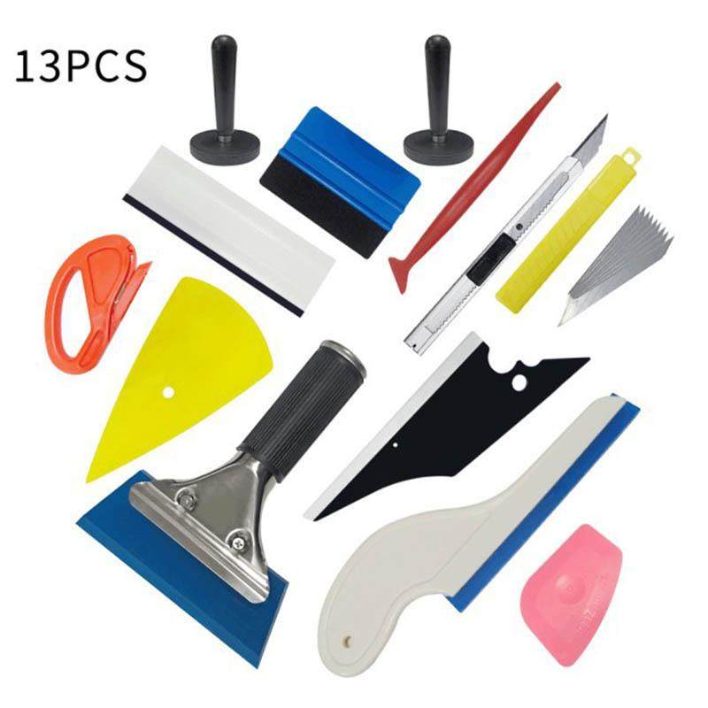 汽车改色贴膜收边工具缝隙施工刮板改色隐形车衣工具套装13件套,淘宝优惠券,粉丝福利购,淘宝优惠卷