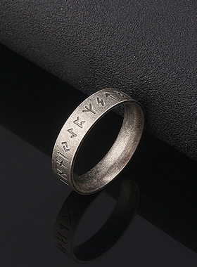 Stainless Steel Odin Viking Amulet Ring For Men Women Fashio