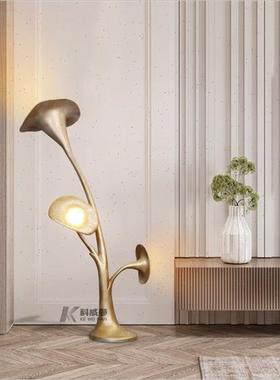 人形艺术落地灯创意新款家居客厅抽象人物售楼部摆件设计师雕塑灯