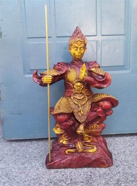 纯铜齐天大圣孙悟空斗战胜佛铜像家居客厅创意礼物桌面摆件