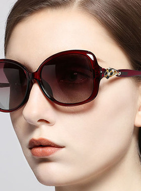 时尚气质女款远近两用双光老花太阳镜防紫外线老花老光镜近视墨镜