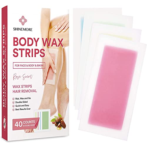 Wax Strips Waxing Strips Wax Hair Removal Strips for Women - 图0