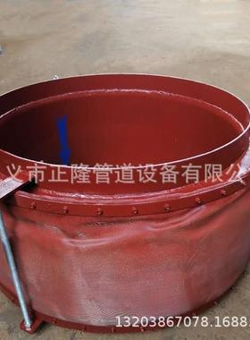 方形非金属补偿器水泥厂用高温织物蒙皮补偿器矩形柔性织物软连接