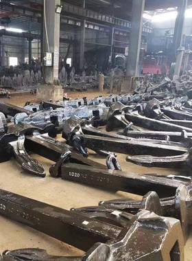 出售标准规格船舶霍尔锚300-20000kgN型波尔锚大抓力锚游艇船锚