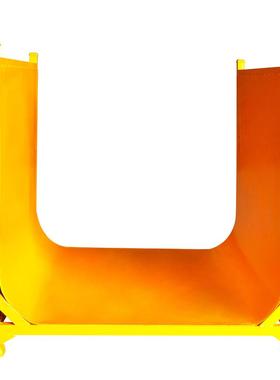 1.6*1.5*1.5米黄色重型货架工厂直销加厚三面铁板巧固架布匹笼