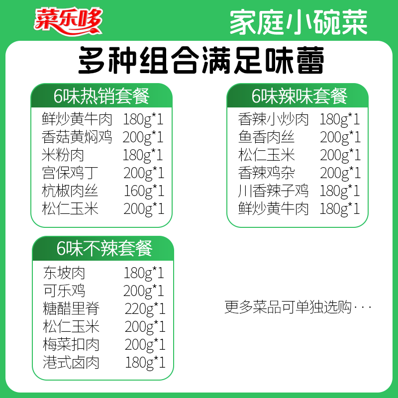 菜乐哆港式卤肉家用加热即食料理包快手菜小碗菜盖浇饭家庭版商用