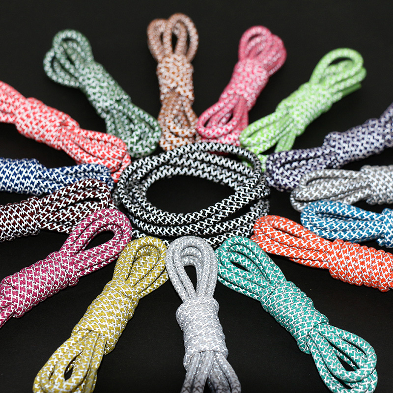 适用于安踏篮球鞋鞋带男款3m反光圆绳狂潮4kt7kt5kt6kt9水花4代绳 - 图0