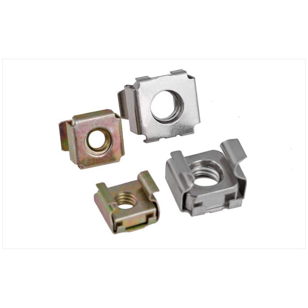 卡式螺母浮动螺母笼式机柜螺母镀锌镀镍M5M6M8M10 - 图3