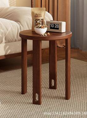 仿实木叠叠茶几家用多用途叠放组合餐厅圆凳餐桌板凳吃饭中式凳子