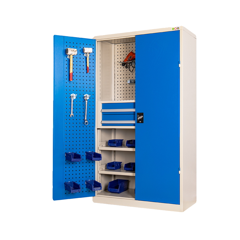 双开门工具柜子车间重型多功能铁皮柜汽修五金工具零件抽屉储物柜 - 图3