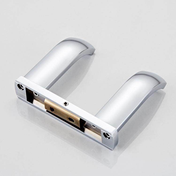 方舟系列新款电风筒收纳支架镀铬色黄铜材质简约式墙壁挂吹风机架,淘宝优惠券,粉丝福利购,淘宝优惠卷