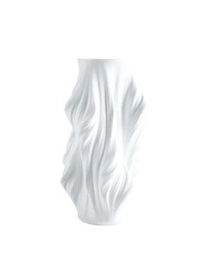 现代简约白色树脂干花花器花瓶样板房售楼处酒店艺术品软装饰品