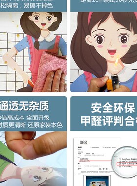 好货厨房防油贴纸静电透明防水防火耐高温壁纸柜灶台墙面装饰墙纸