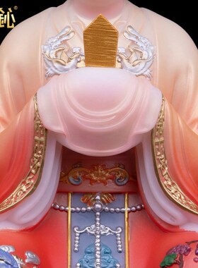 速发汉白玉三霄娘娘像送子眼光家宵娘娘送子观音三用佛像摆件