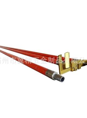 10kv带电作业工具并沟线夹拆卸绝缘操作杆套筒锁杆夹头接火搭火杆