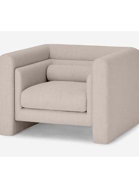 北欧整装布艺沙发现代简约异形三人沙发小户型客厅影楼沙发休闲