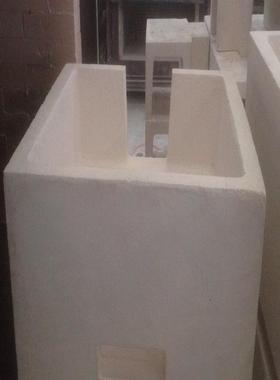 供应铝水过滤箱坚实耐用陶瓷过滤箱铝水除杂耐火保温材料