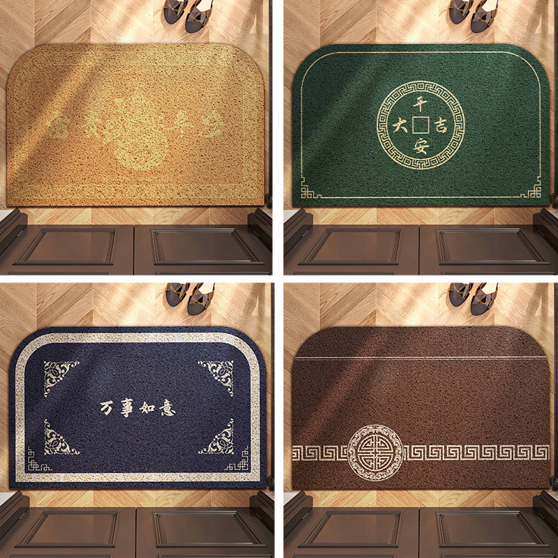 红色入户门丝圈地垫大门口防滑脚垫门垫进门玄关乔迁门外蹭土地毯,淘宝优惠券,粉丝福利购,淘宝优惠卷